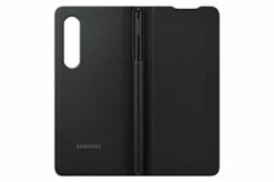 Samsung - Leather Folio Case With S Pen For Samsung Galaxy Z Fold3 5G - Black -FusionElectronix Sales Store 21DaUaKEqFL 31266.1648095889