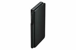 Samsung - Leather Folio Case With S Pen For Samsung Galaxy Z Fold3 5G - Black -FusionElectronix Sales Store 21NOBXyqivL 56800.1648095889