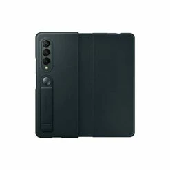 Samsung - Leather Flip Stand Case For Samsung Galaxy Z Fold3 -FusionElectronix Sales Store 21h6spBjudL 97718.1633116261