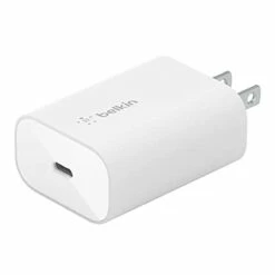 BELKIN - BOOSTCHARGE 25W PPS WALL CHARGER - IOS + ANDROID COMPATIBLE - WHITE