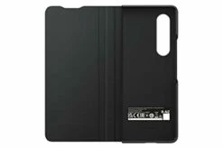 Samsung - Leather Folio Case With S Pen For Samsung Galaxy Z Fold3 5G - Black -FusionElectronix Sales Store 21z83QPrLjL 94290.1648095889