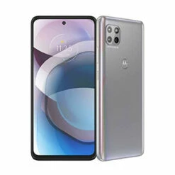 Motorola One 5G Ace | 2021 | 2-Day Battery | Unlocked | 6/128GB | 48MP Camera | Hazy Silver