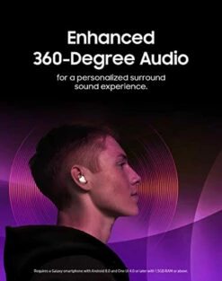 SAMSUNG Galaxy Buds 2 Pro True Wireless Bluetooth Earbuds SM-R510N W/ Noise Cancelling, Hi-Fi Sound, 360 Audio, Comfort Ear Fit, HD Voice, Conversation Mode, IPX7 Water Resistant, US Version, Bora Purple -FusionElectronix Sales Store 41QwdbFV8FL 99361.1672417860