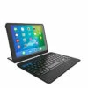 ZAGG Rugged Book Pro | Magnetic-Hinged | Multi Pairing | Durable Stand Case & Detachable Wireless Backlit Keyboard | For Apple IPad PRO 9.7-inch [4th Gen 2016] & IPad Air 2 | - Black