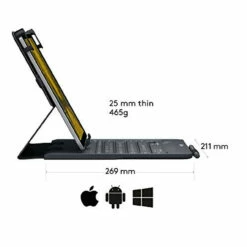 Logitech Universal Folio With Integrated Bluetooth 3.0 Keyboard For 9-10" Tablets -FusionElectronix Sales Store 41SmcDAOb9L 59700.1598648935