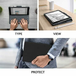 Logitech Slim Folio With Integrated Bluetooth Keyboard For IPad (5th And 6th Generation) Black 11 Logitech Slim Folio With Integrated Bluetooth Keyboard For IPad (5th And 6th Generation) Black -FusionElectronix Sales Store 511FwOmquBL 74155.1664493293