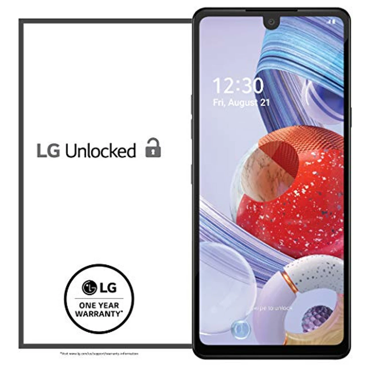 LG - Stylo 6 64GB (Unlocked) - White 2 LG - Stylo 6 64GB (Unlocked) - White - Image 2
