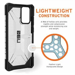 Urban Armor Gear UAG Plasma Case For Samsung Galaxy Note20 5G In Ice -FusionElectronix Sales Store 51Iy2Eb1JsL 16122.1596944061