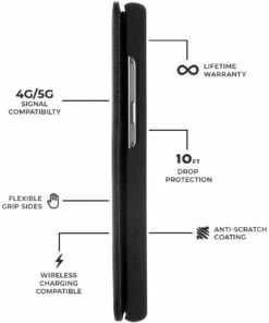 Case-Mate - Samsung Galaxy S20 - LEATHER WALLET FOLIO - Holds 4 Cards + Cash - Black Leather -FusionElectronix Sales Store 51ZbF9vwmGL. AC SL1000 1 22952.1586924529.1280.1280 27574 98909.1630473071