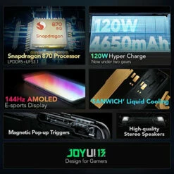 Xiaomi Black Shark 5 Gaming Phone 256GB 12GB RAM (FACTORY UNLOCKED) 6.67" 64MP (Global) -FusionElectronix Sales Store 51ck7hwv64L 78219.1655697653