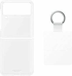 Samsung - Silicone Case With Ring For Samsung Galaxy Z Flip3 5G EF-PF711T -FusionElectronix Sales Store 51h1o2MfDDL. AC SL1500 02297.1673067424