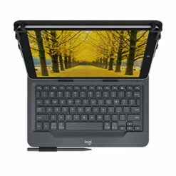 Logitech Universal Folio With Integrated Bluetooth 3.0 Keyboard For 9-10" Tablets -FusionElectronix Sales Store 51yzD4jzRKL 39768.1598648932
