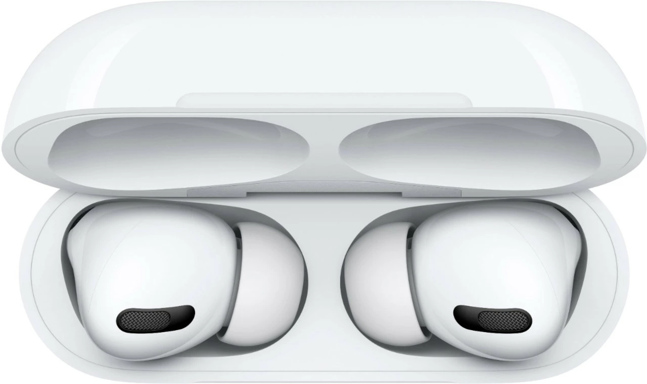 Apple - AirPods Pro - White 4 Apple - AirPods Pro - White - Image 4