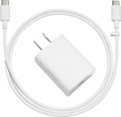 Google - 18W USB-C Power Adapter - White