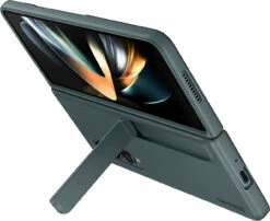 SAMSUNG Galaxy Z Fold4 Standing Cover With S Pen Holder, Protective Phone Case With Kickstand For Hands Free Viewing -FusionElectronix Sales Store 618v4AfVJsL. AC SL1500 12747.1673036071
