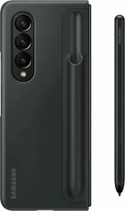 SAMSUNG Galaxy Z Fold4 Standing Cover With S Pen Holder, Protective Phone Case With Kickstand For Hands Free Viewing -FusionElectronix Sales Store 619UjsblXLL. AC SL1500 60463.1673036071