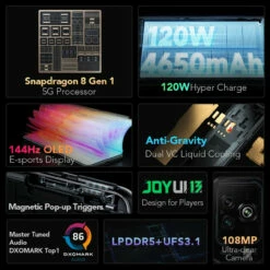 Xiaomi Black Shark 5 Pro Gaming Phone 256GB 12GB RAM (UNLOCKED) 6.67" 108MP (Global) -FusionElectronix Sales Store 61LVqzHdA1L. AC SL1000 00431.1655688883