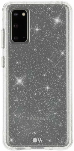 Case-Mate - Samsung Galaxy S20 Sparkle Case - SHEER CRYSTAL