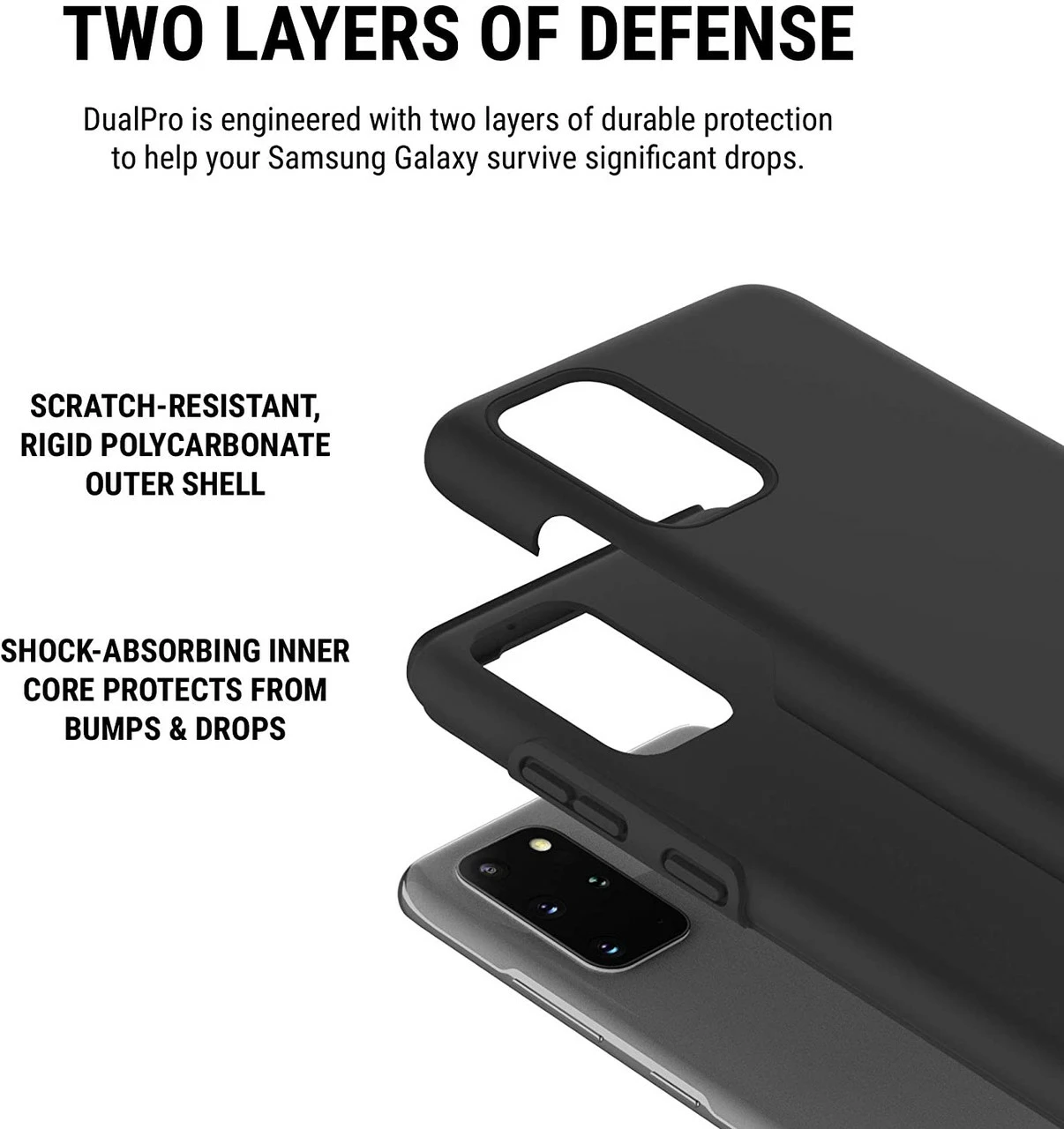 Incipio DualPro For Samsung Galaxy S20+ 8 Incipio DualPro For Samsung Galaxy S20+ - Image 8