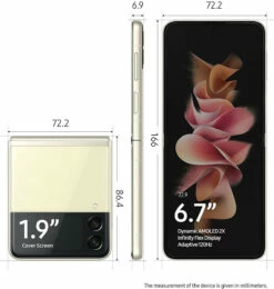 Samsung Galaxy Z Flip 3 SM-F711U (UNLOCKED) 6.7" 29 Samsung Galaxy Z Flip 3 SM-F711U (UNLOCKED) 6.7" -FusionElectronix Sales Store 71mnLem92uL. AC SL1500 66657.1634008938