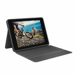 Logitech RUGGED FOLIO Compatible With 7th/8th-generation IPad, Graphite