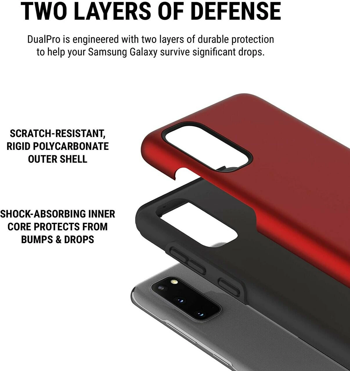 Incipio DualPro Case For Samsung Galaxy S20 15 Incipio DualPro Case For Samsung Galaxy S20 - Image 15