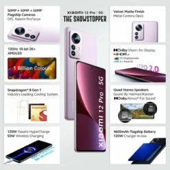 Xiaomi 12 Pro 256GB 12GB Ram (FACTORY UNLOCKED) 6.73" 50MP (Global) -FusionElectronix Sales Store 81D6 Hy TL. SL1500 35830.1654575570