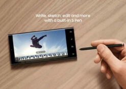 Samsung Galaxy S22 Ultra SM-S908U Smartphone, Factory Unlocked Android Cell Phone, 8K Camera & Video, Brightest Display, S Pen, Long Battery Life, Fast 4nm Processor -FusionElectronix Sales Store 81Die2p0AuL. AC SL1500 07214.1644898514