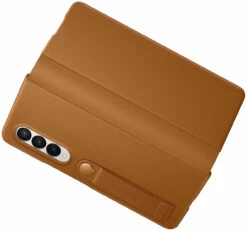Samsung - Leather Flip Stand Case For Samsung Galaxy Z Fold3 -FusionElectronix Sales Store 81GNESuA mL. AC SL1500 96380.1633116261