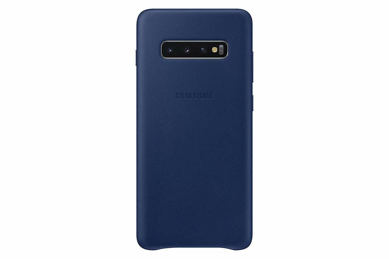 Samsung Galaxy S10e Leather Back Cover Case 2 Samsung Galaxy S10e Leather Back Cover Case - Image 2