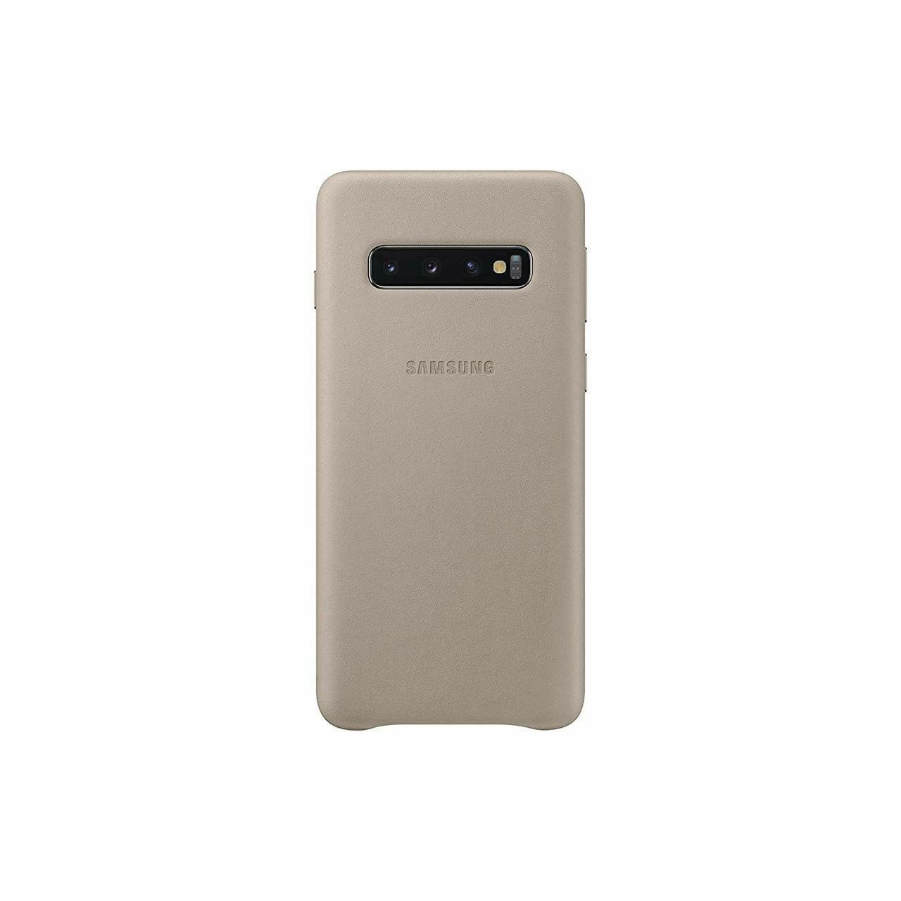 Samsung Galaxy S10e Leather Back Cover Case 13 Samsung Galaxy S10e Leather Back Cover Case - Image 13
