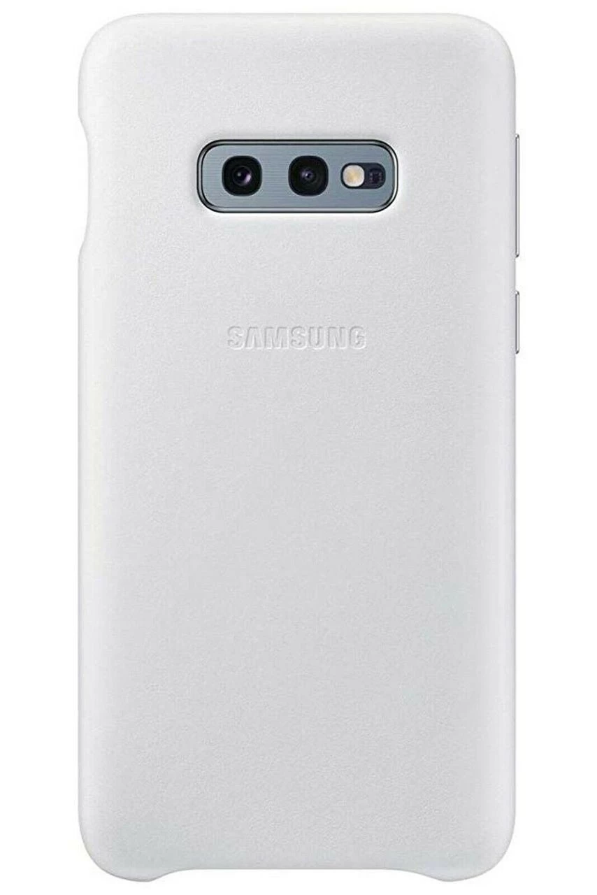 Samsung Galaxy S10e Leather Back Cover Case 19 Samsung Galaxy S10e Leather Back Cover Case - Image 19