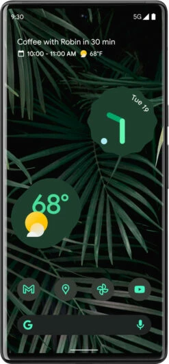 Google Pixel 6 Pro - 5G Android Phone - Unlocked Smartphone With Advanced Pixel Camera And Telephoto Lens -FusionElectronix Sales Store Google Pixel 6 Pro Black front 07815.1634972315