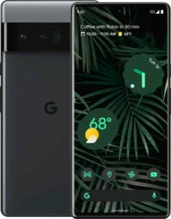 Google Pixel 6 Pro - 5G Android Phone - Unlocked Smartphone With Advanced Pixel Camera And Telephoto Lens -FusionElectronix Sales Store Google Pixel 6 Pro Black front 68284.1634972312