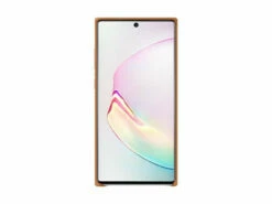 Samsung Galaxy Note10+ Plus Case, Leather Back Protective Cover -FusionElectronix Sales Store RFP EF VN975L 001 Front Camel RGB 43656.1566530459.1280.1280 94238 25965.1631670968