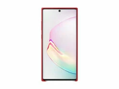 Samsung Galaxy Note10+ Plus Case, Leather Back Protective Cover -FusionElectronix Sales Store RFP EF VN975L 001 Front Red RGB 79089.1631670968