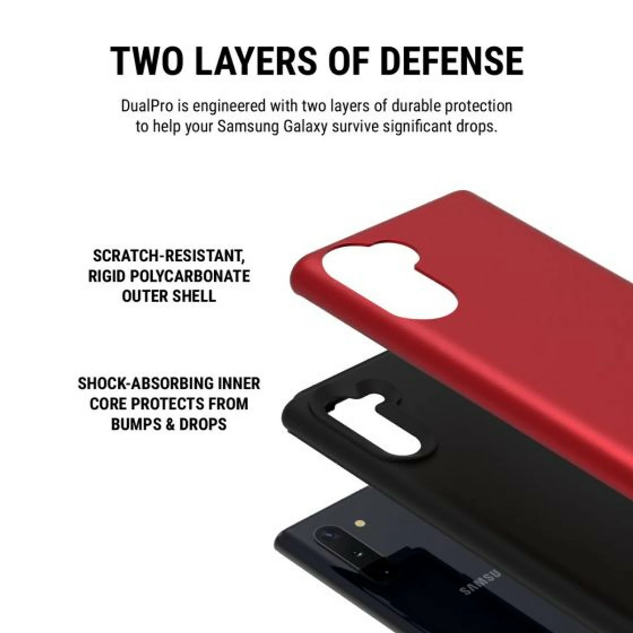 Incipio DualPro Case For Samsung Galaxy Note 10 2 Incipio DualPro Case For Samsung Galaxy Note 10 - Image 2