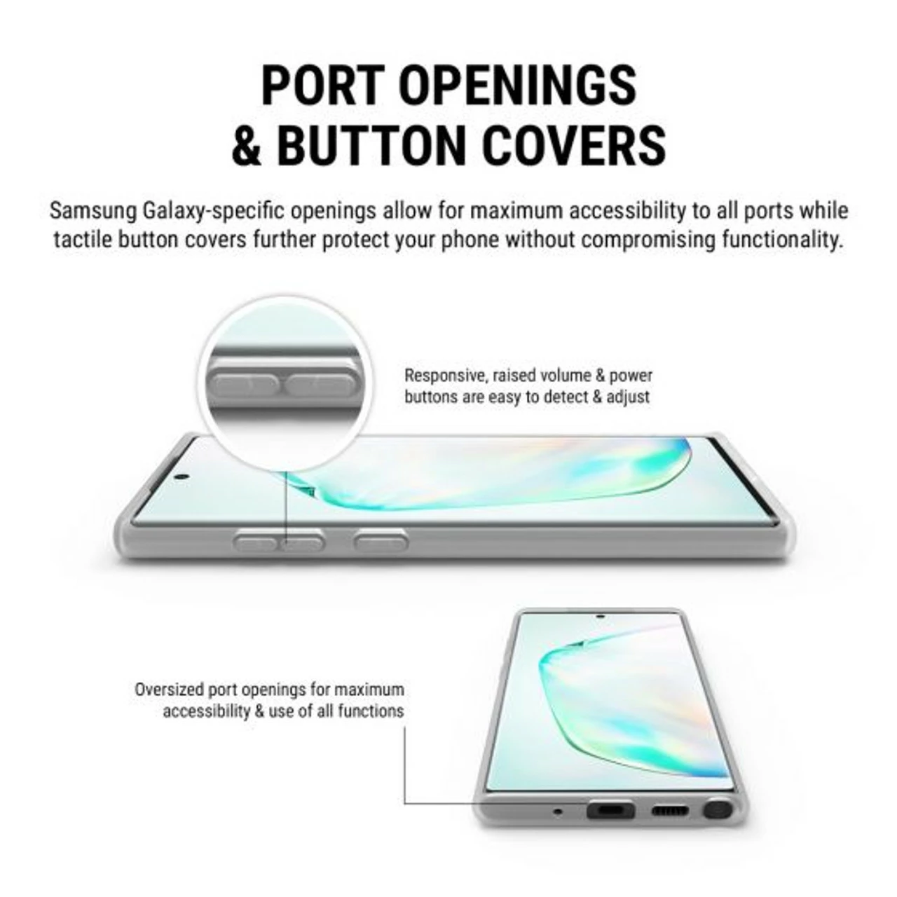 Incipio TRAN5FORM Case For Samsung Galaxy Note10+/Note10+ 5G 8 Incipio TRAN5FORM Case For Samsung Galaxy Note10+/Note10+ 5G - Image 8