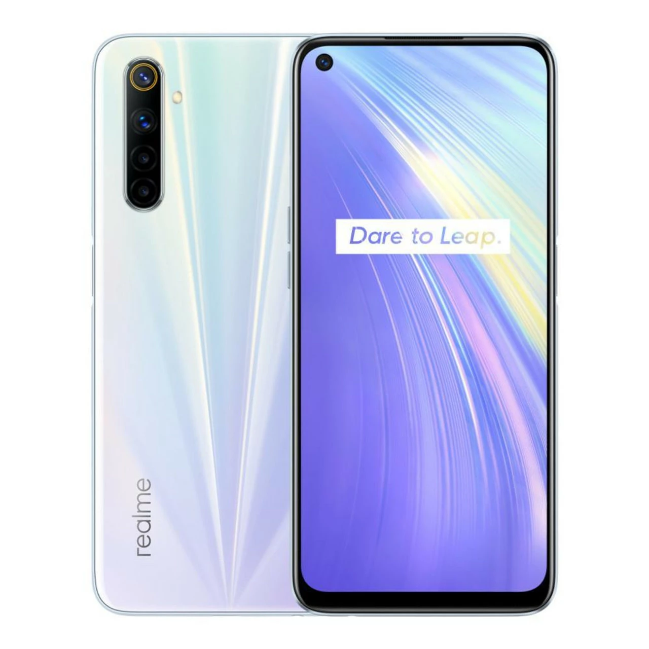 Realme 6 RMX2001 UNLOCKED 6.6" 64MP White, Blue (Global) 5 Realme 6 RMX2001 UNLOCKED 6.6" 64MP White, Blue (Global) - Image 5