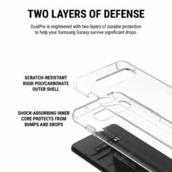 Incipio DualPro Case Samsung Galaxy S10/ S10+/S10e -FusionElectronix Sales Store incipio dualpro samsung galaxy s10 case clear callout 31 34292.1673058962